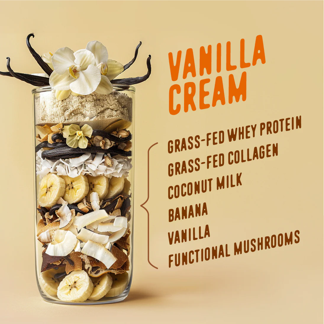 Vanilla Cream Protein Smoothie